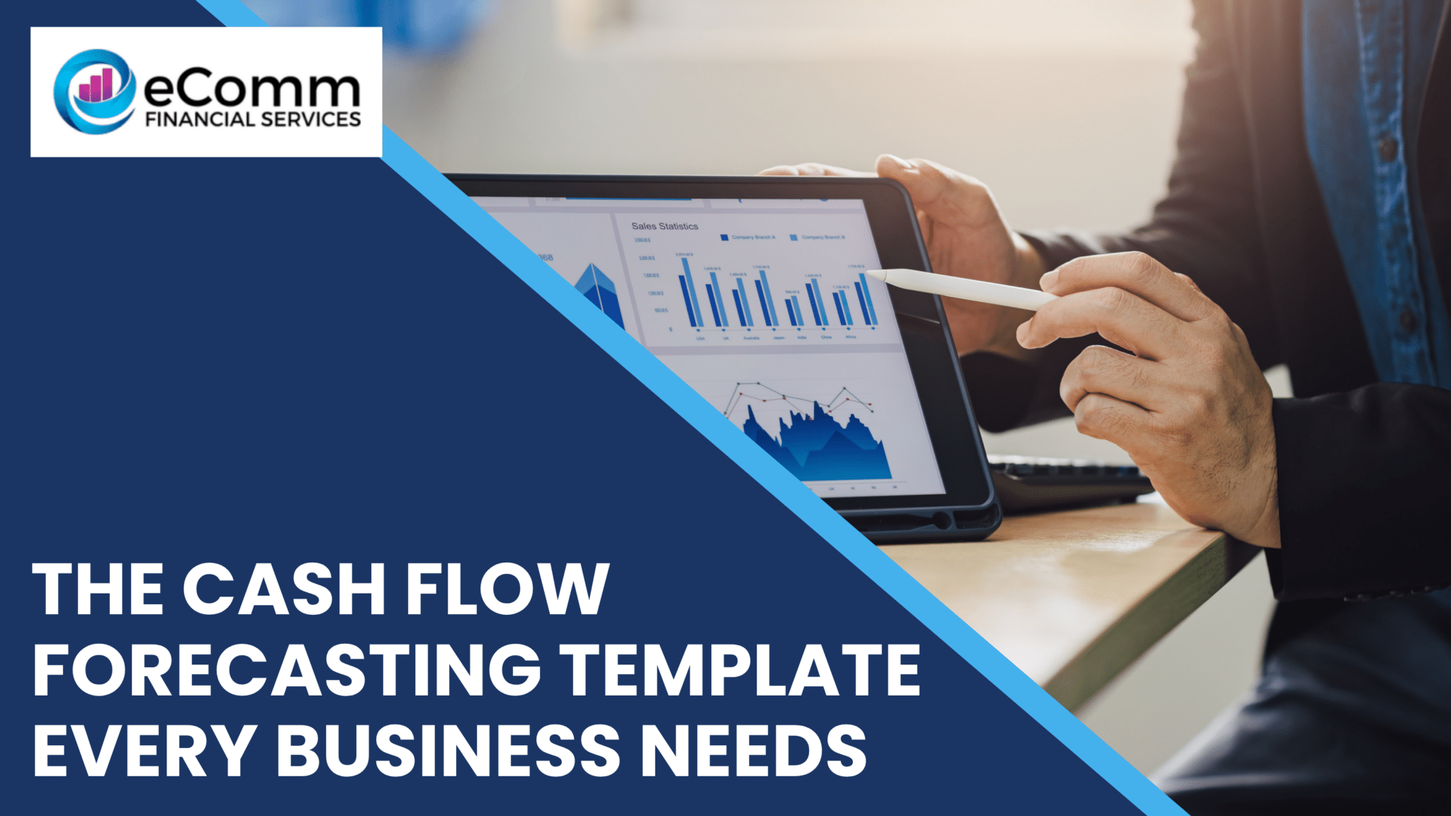 Cash flow forecasting template graphic
