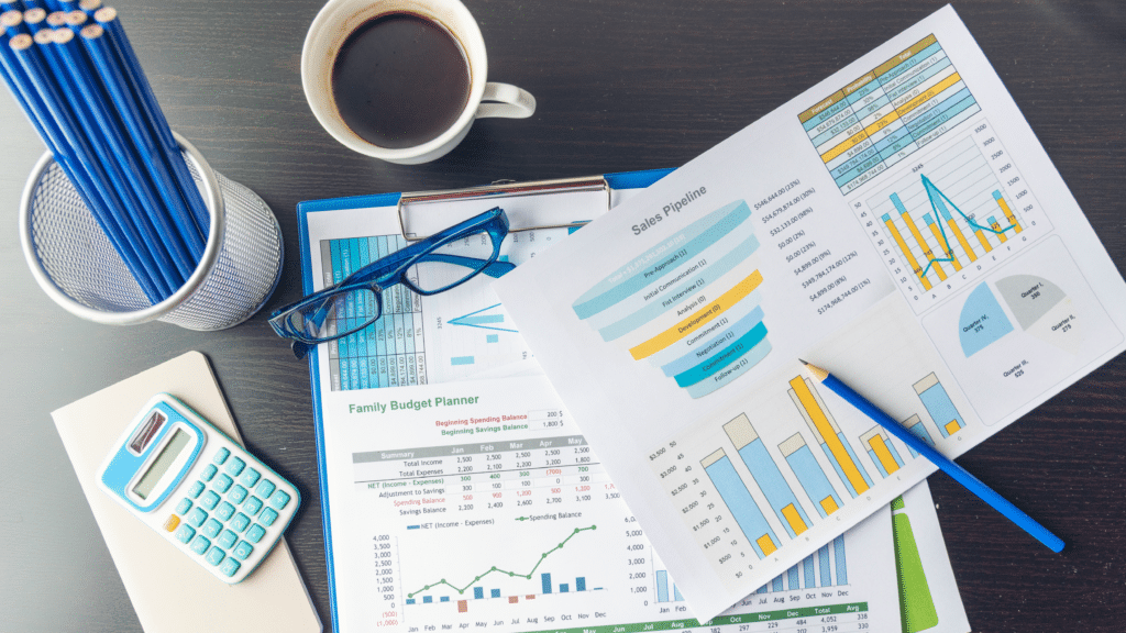 Reviewing financial reports and budgets to build consistent daily finance management habits